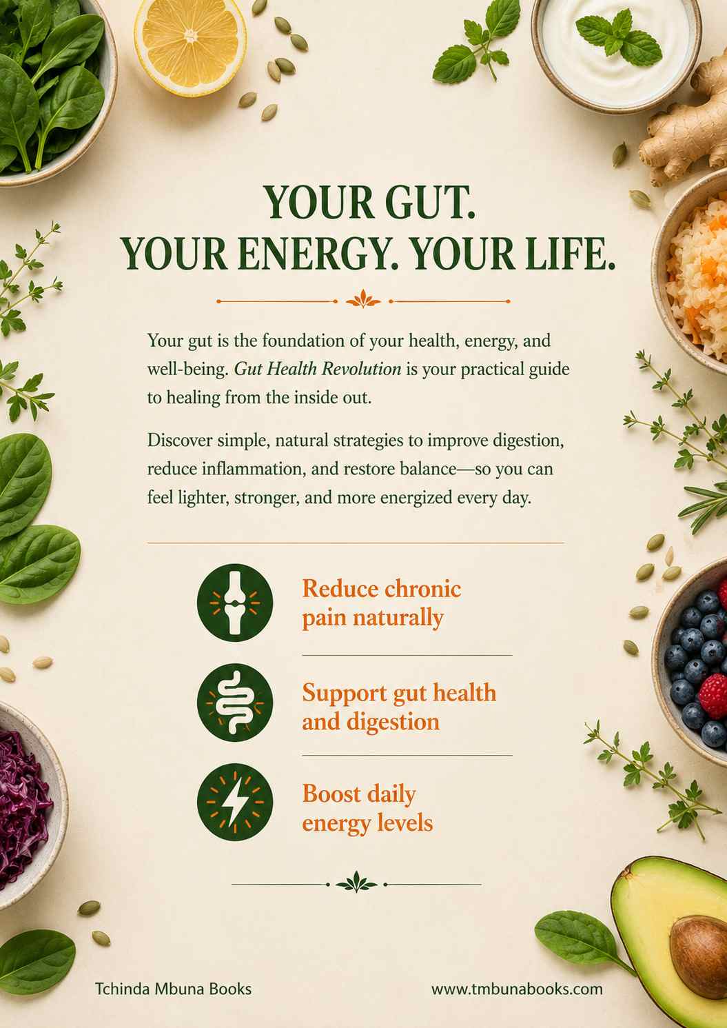 The Anti-Inflammation Diet: Eat Your Way to Better Gut Health, Less Pain and More Energy Anti-inflammation diet