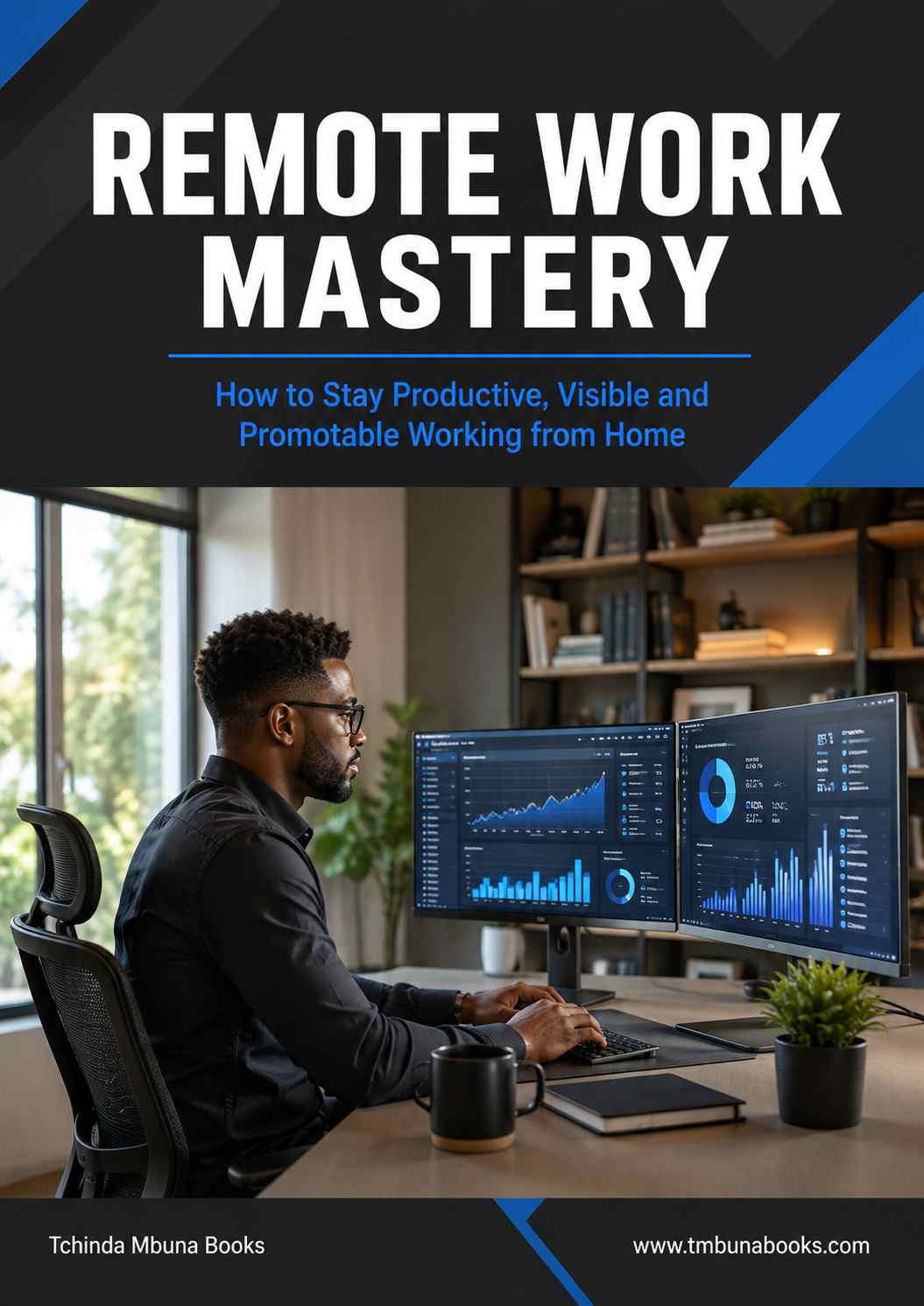 Remote Work Mastery: How to Stay Productive, Visible and Promotable Working from Home Tips for remote work productivity and visibility ebook by Tchinda Mbuna Books