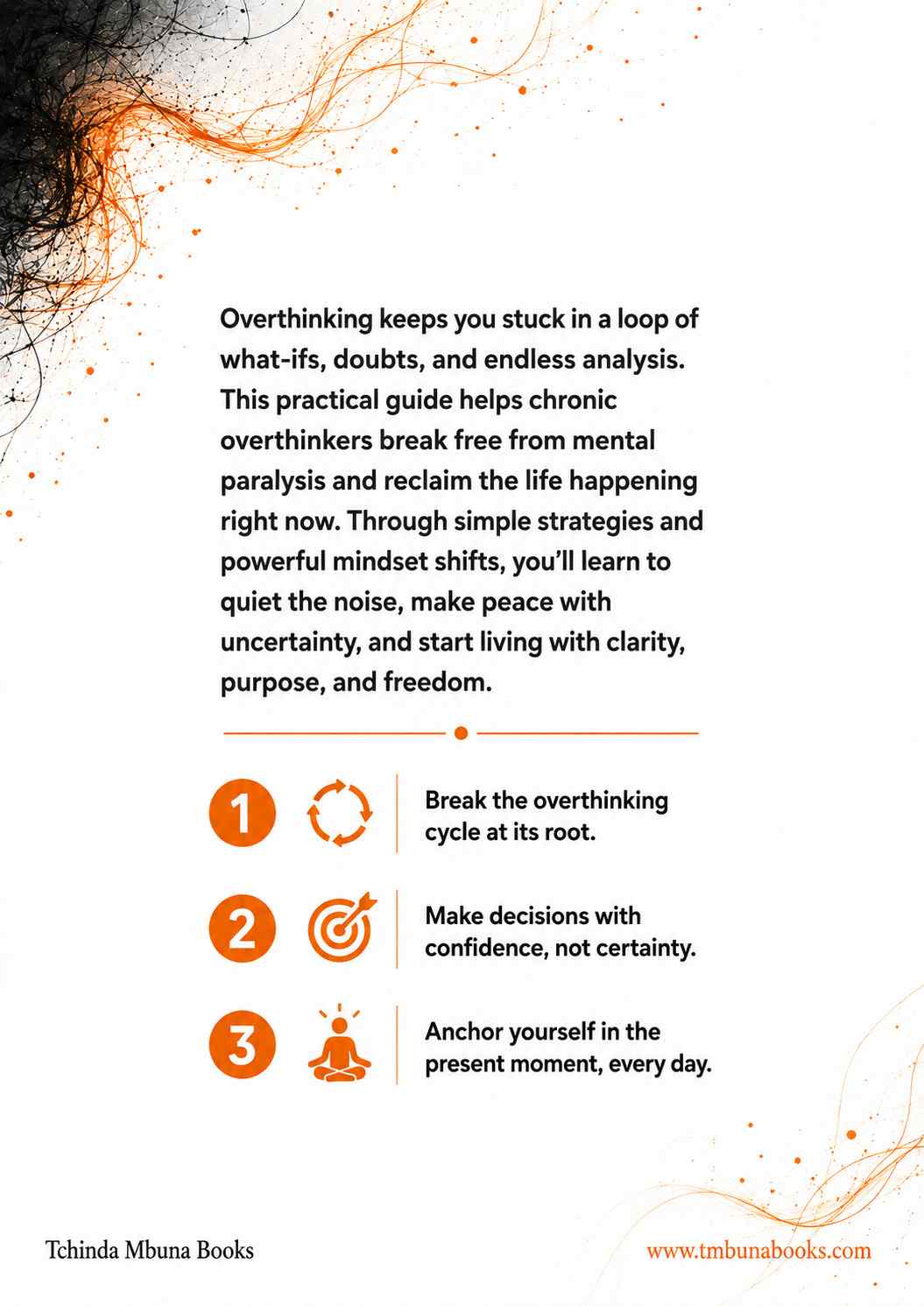 Stop Overthinking Start Living: A Practical Guide to Breaking the Cycle of Anxiety and Mental Paralysis Stop over thinking start living