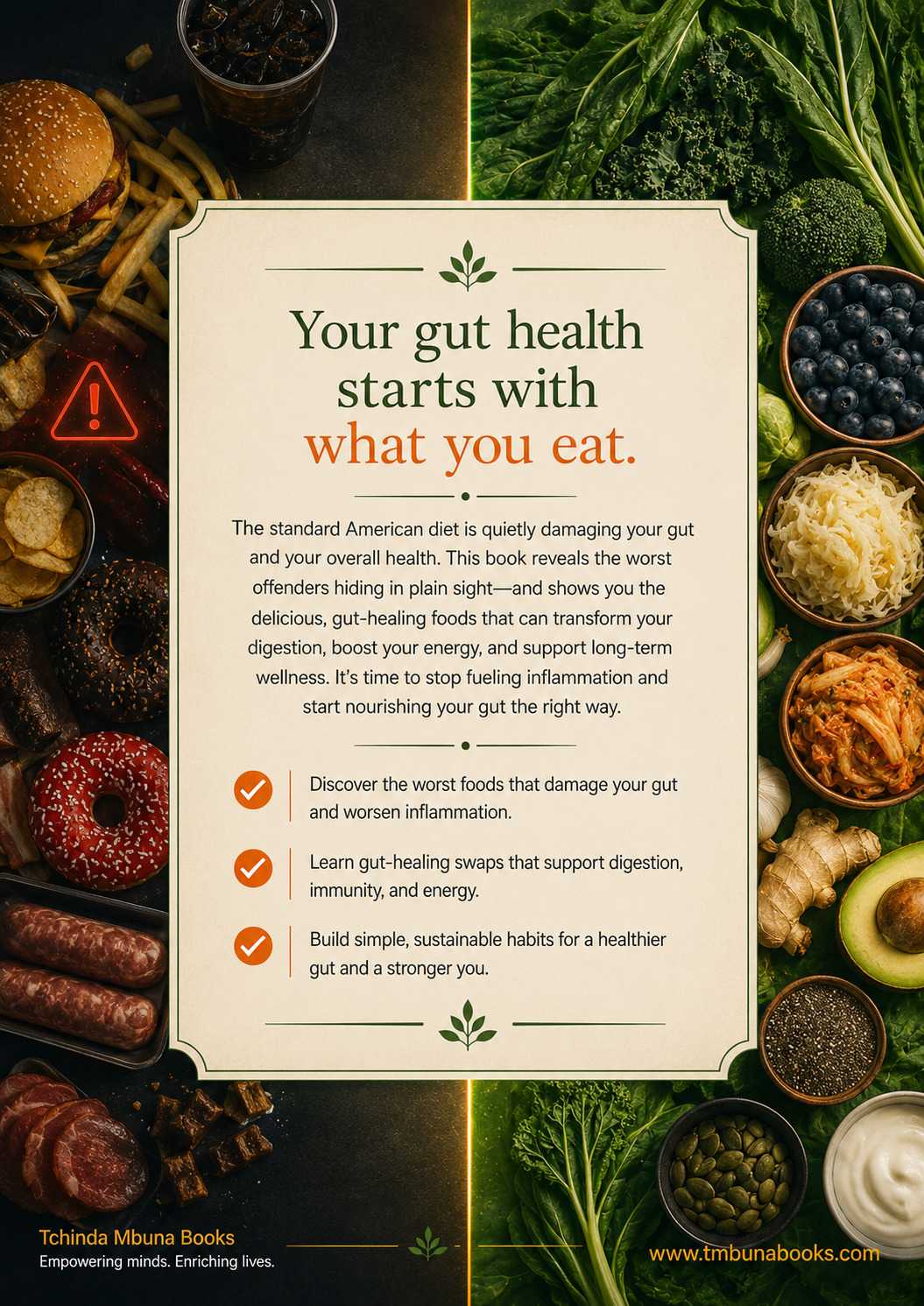 The Worst Foods for Gut Health: What to Stop Eating Right Now and What to Eat Instead Worst foods for gut health Back cover